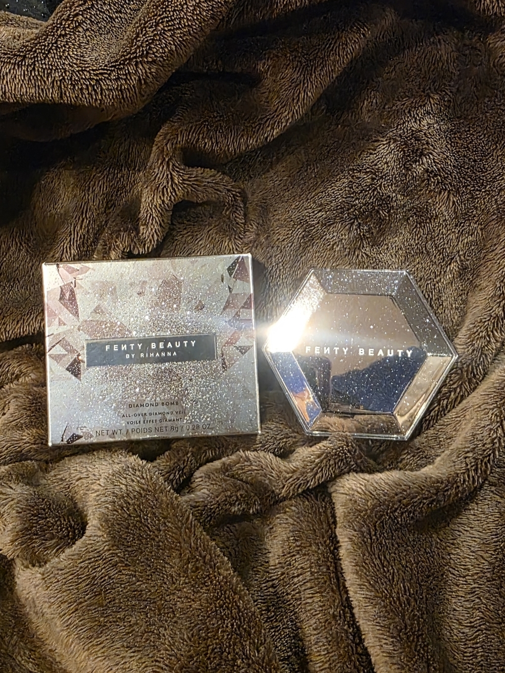 NEW Fenty Beauty Diamond Bomb All Over HOW MANY CARATS 0.28oz